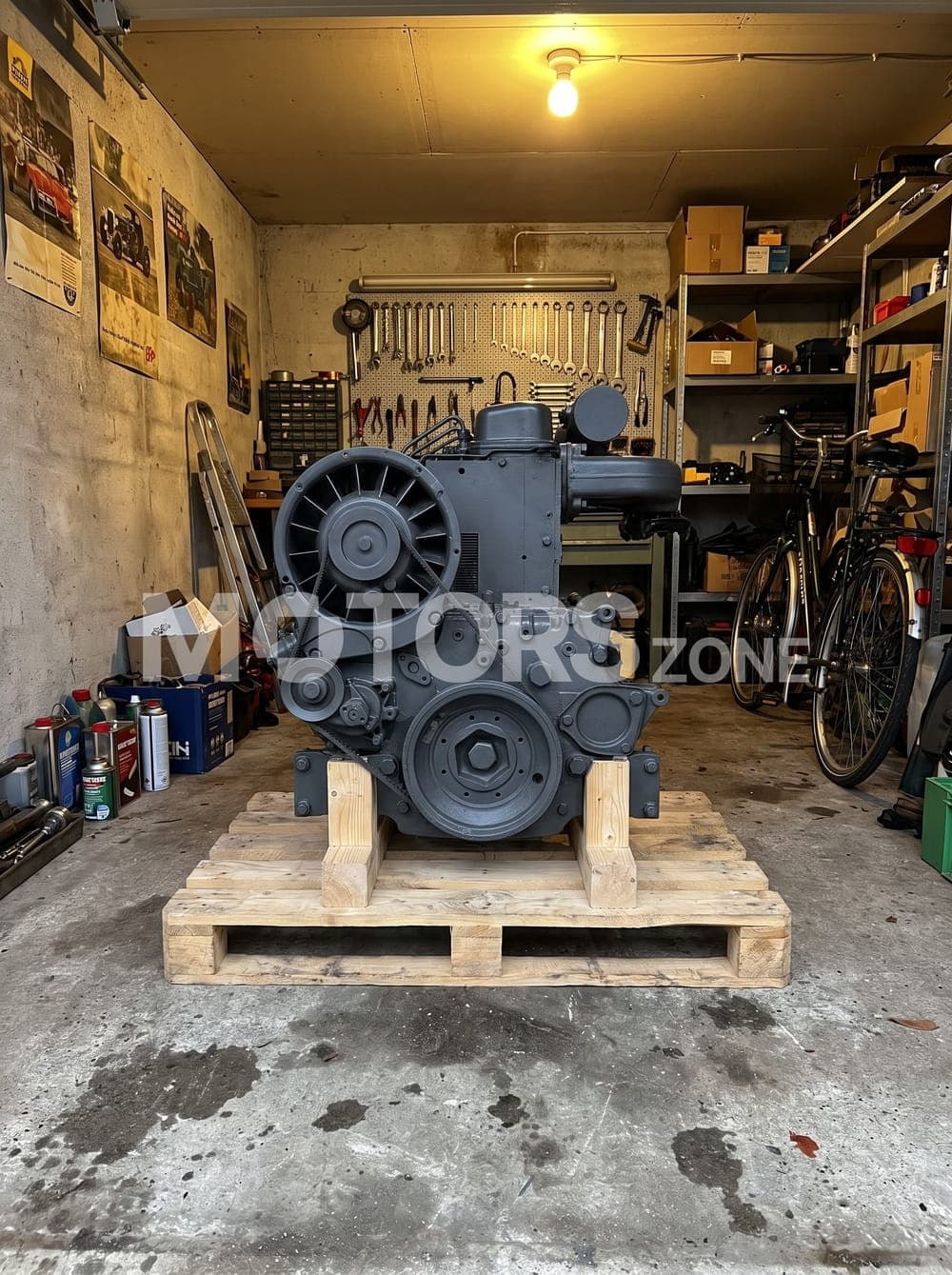 Moteur Deutz F4L913 reçu par un client