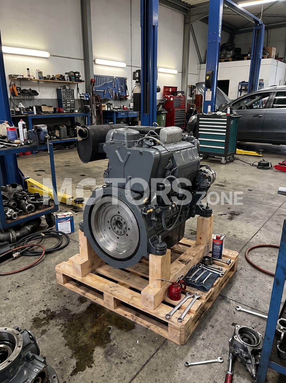 Moteur Deutz F4L913 reçu par un client