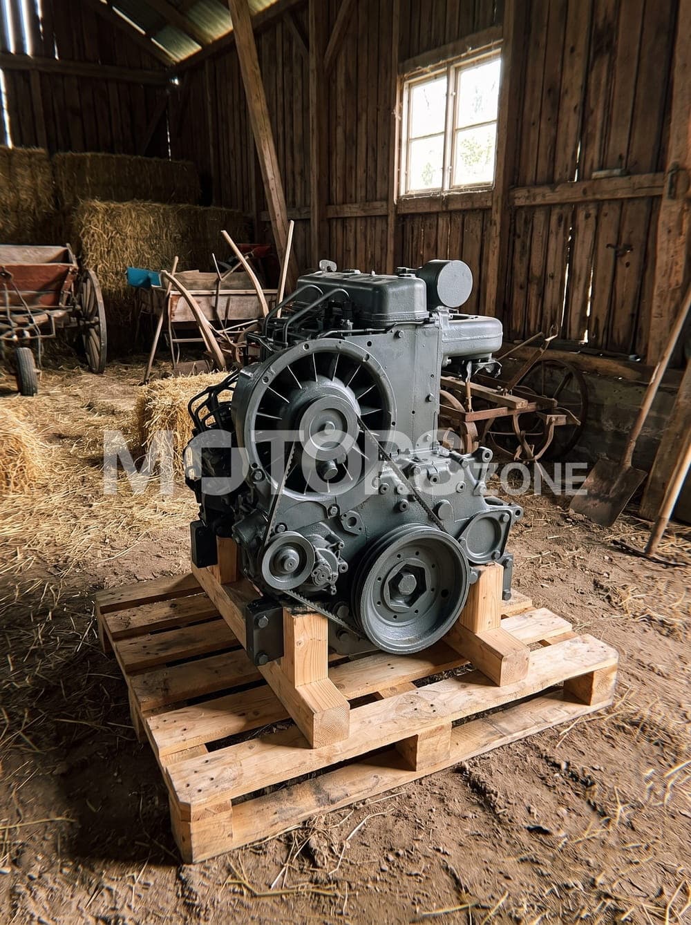 Moteur Deutz F4L913 reçu par un client