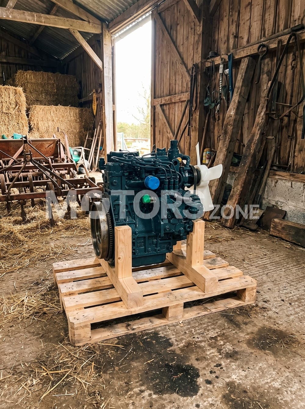 Moteur Kubota D1005 reçu par un client