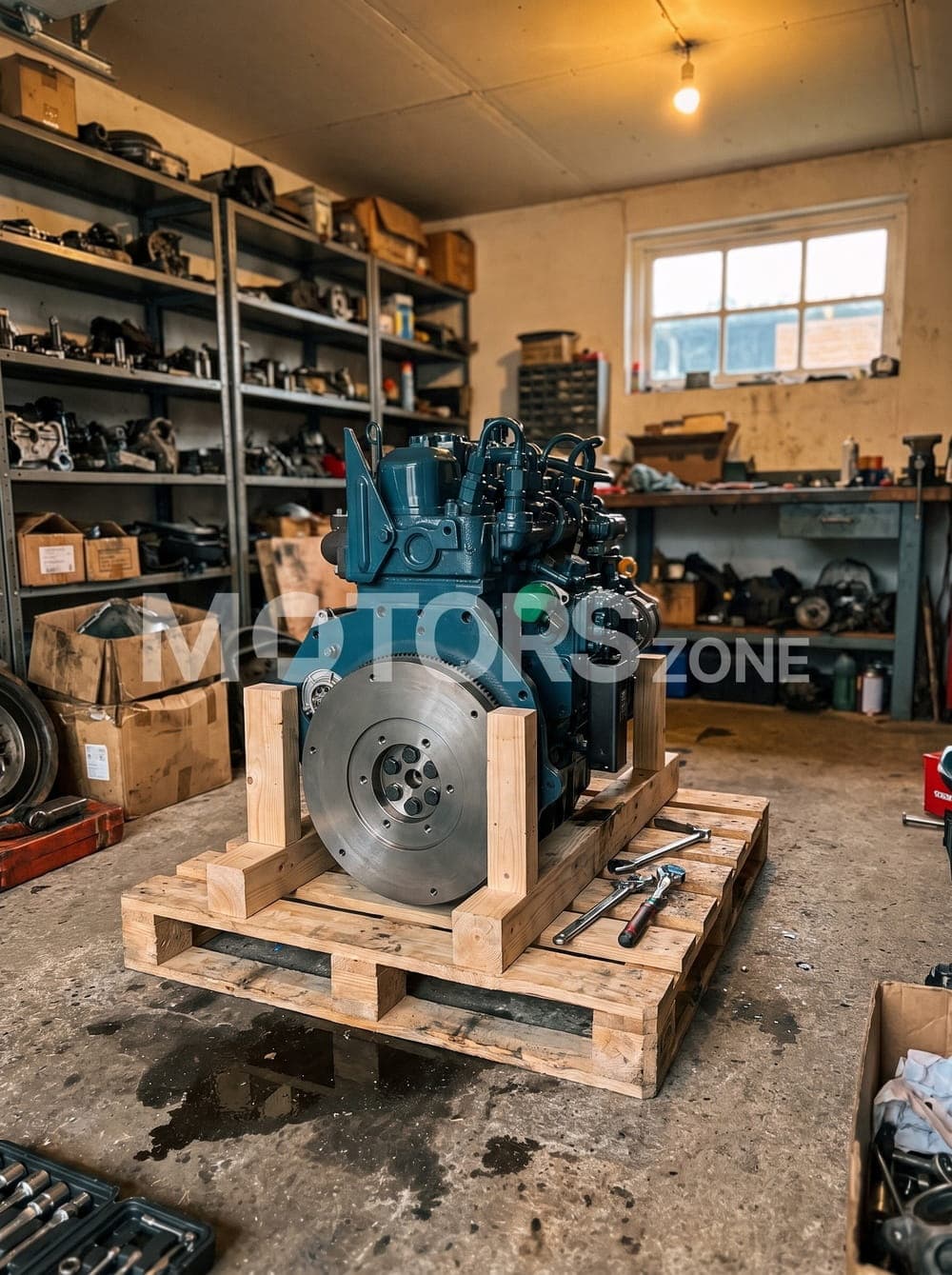 Moteur Kubota D1005 reçu par un client