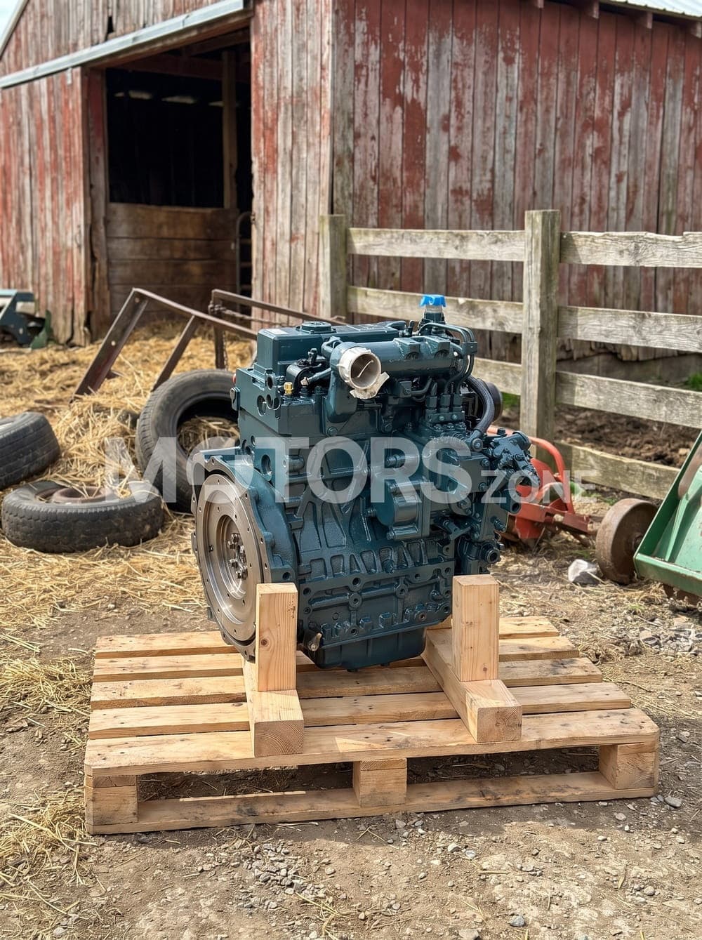 Moteur Kubota D1703 /M reçu par un client
