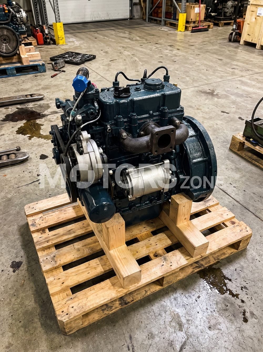 Moteur Kubota D722 reçu par un client