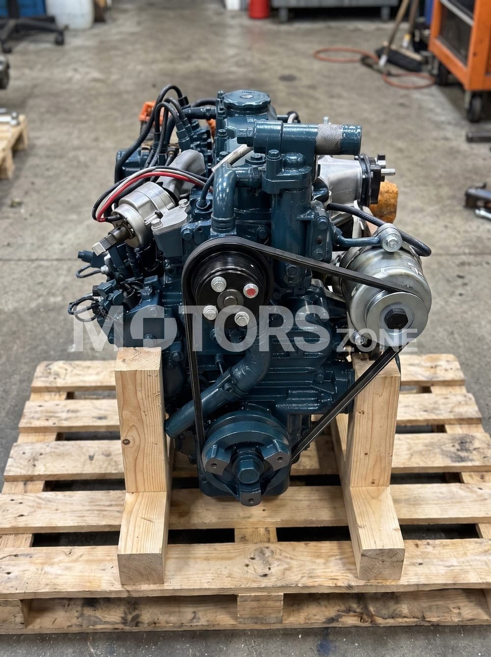 Moteur Kubota D722 reçu par un client