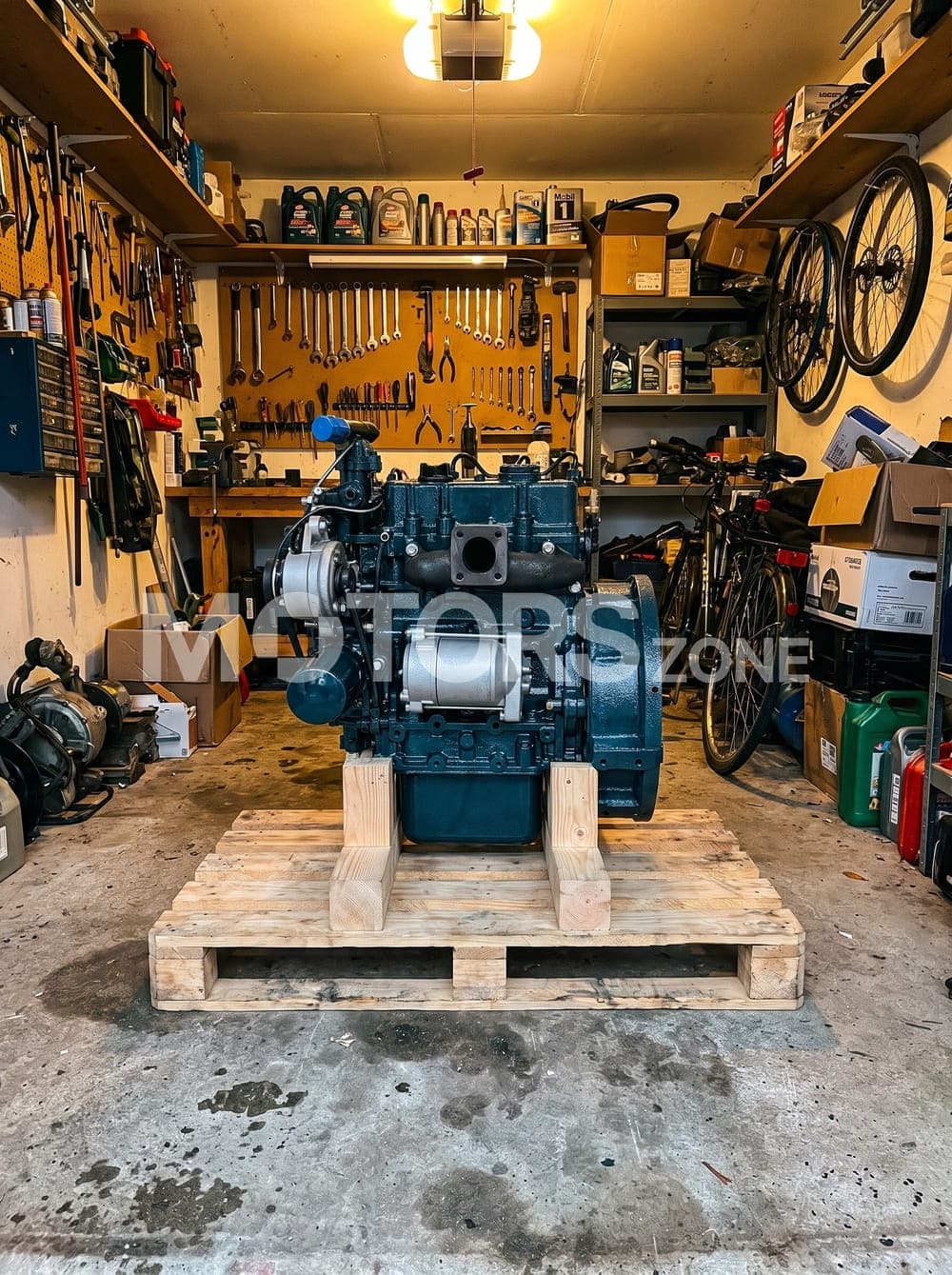 Moteur Kubota D722 reçu par un client