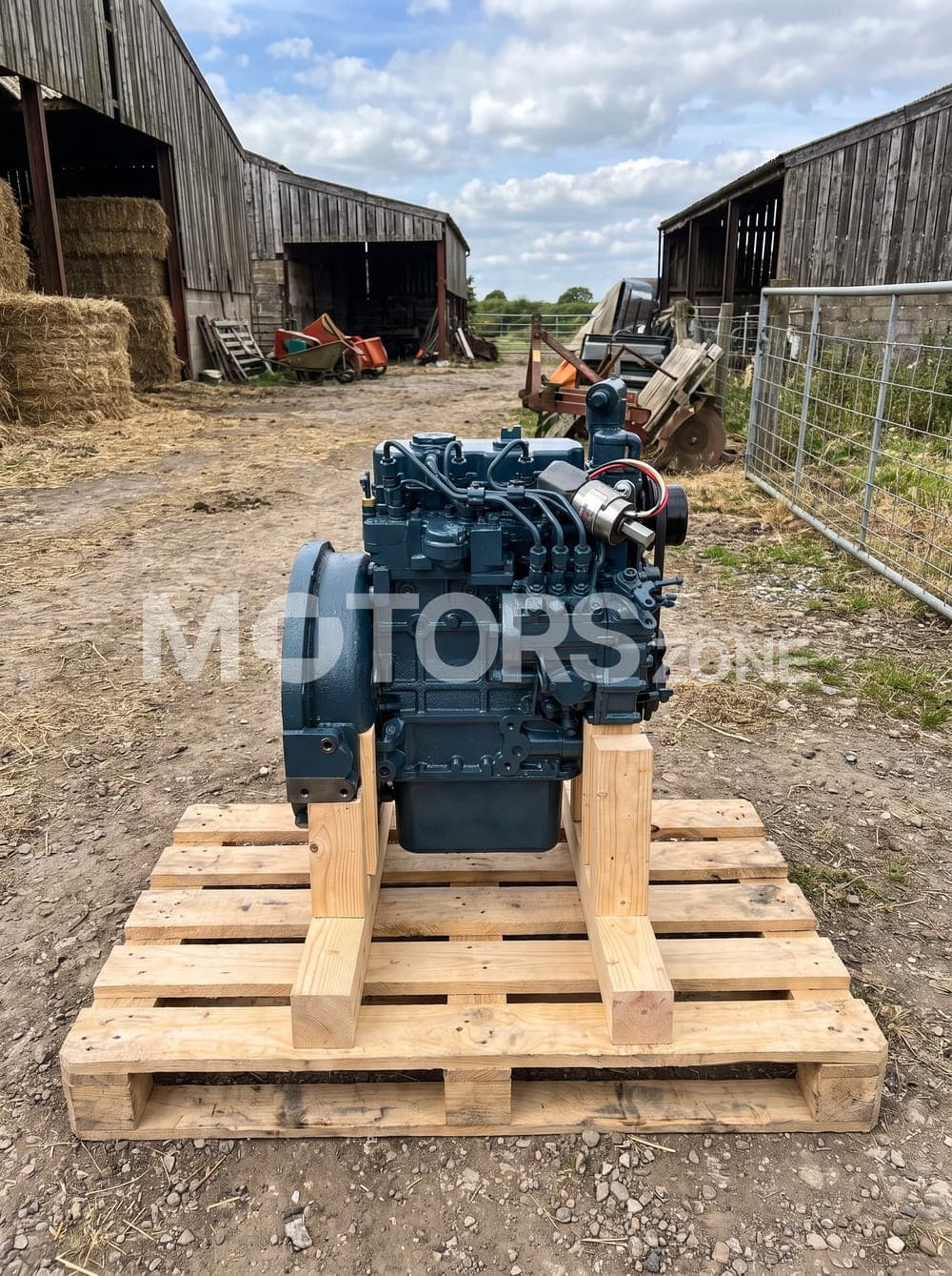 Moteur Kubota D722 reçu par un client