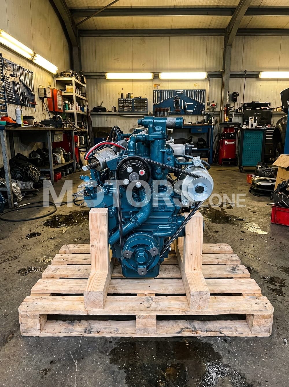 Moteur Kubota D722 reçu par un client