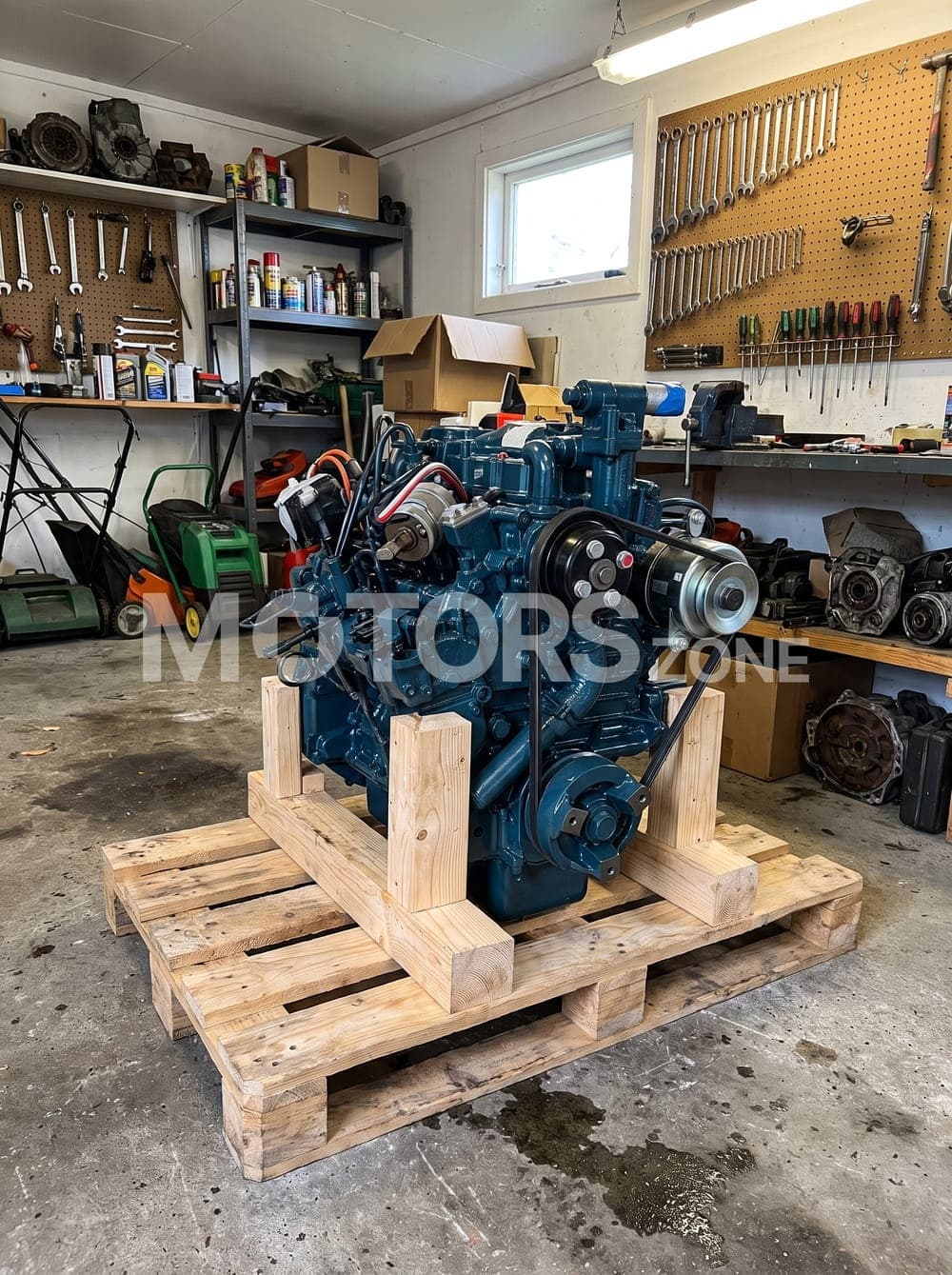 Moteur Kubota D782 reçu par un client