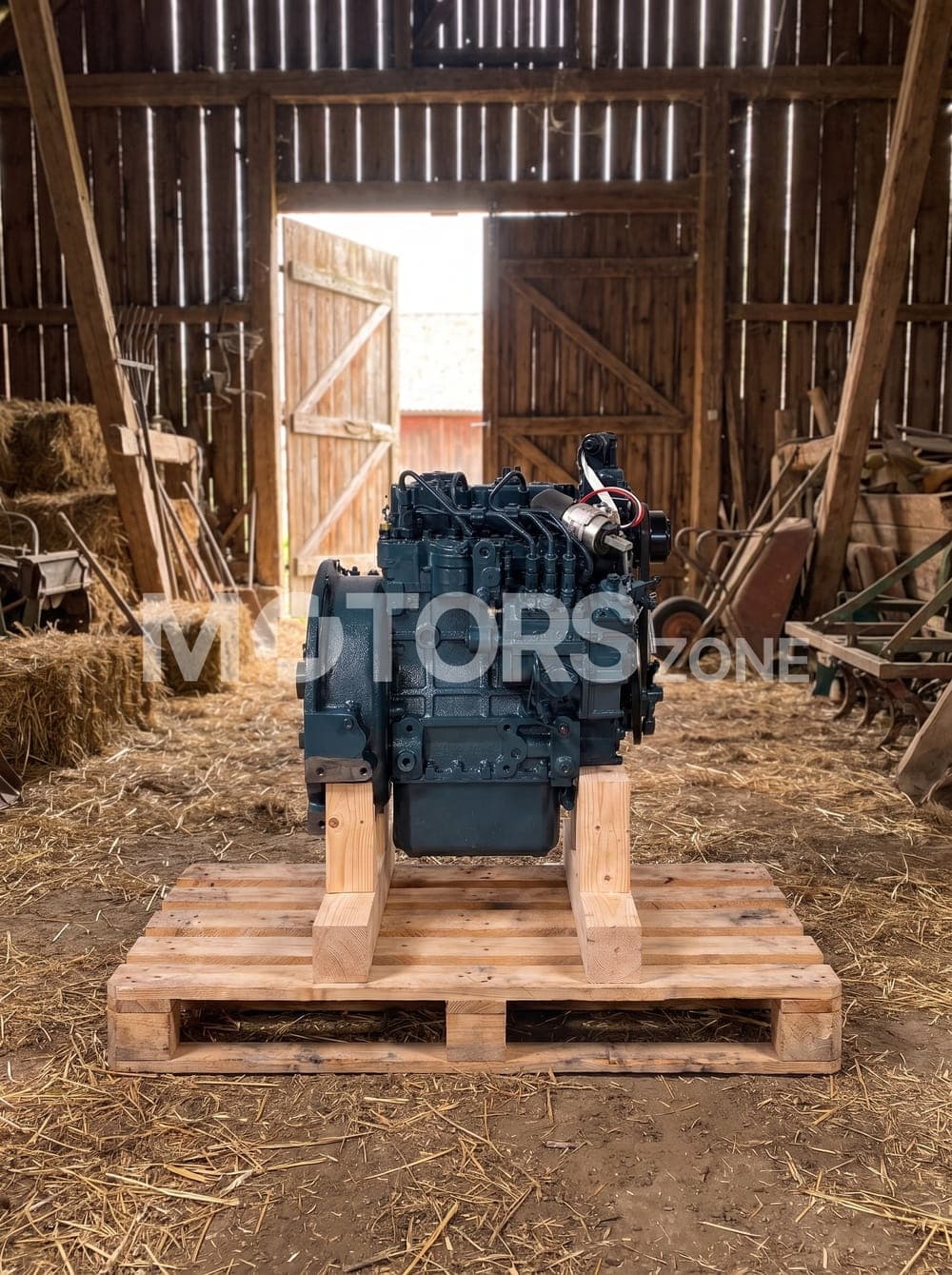 Moteur Kubota D782 reçu par un client