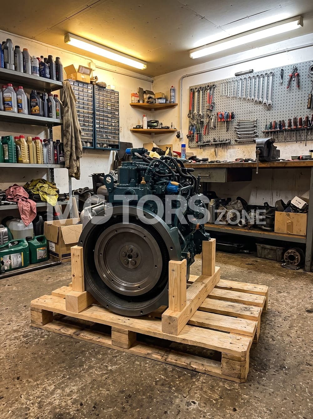 Moteur Kubota D782 reçu par un client