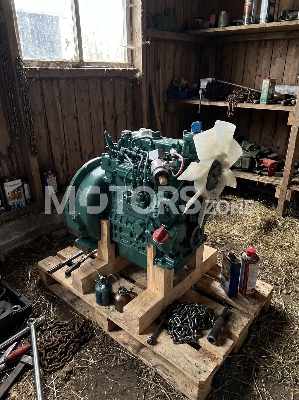 Moteur Kubota D902 reçu par un client