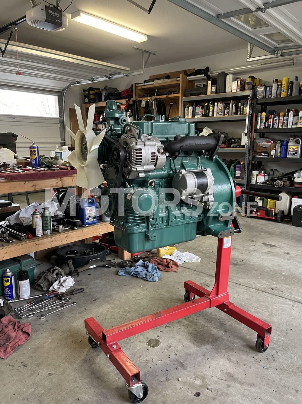 Moteur Kubota D902 reçu par un client