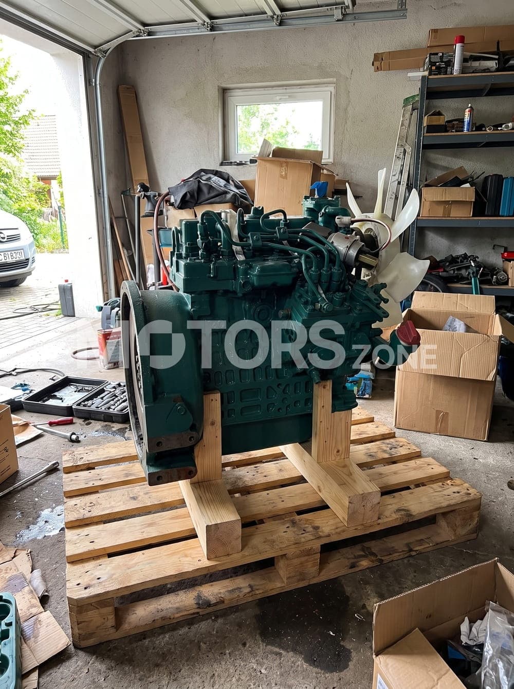 Moteur Kubota D902 reçu par un client