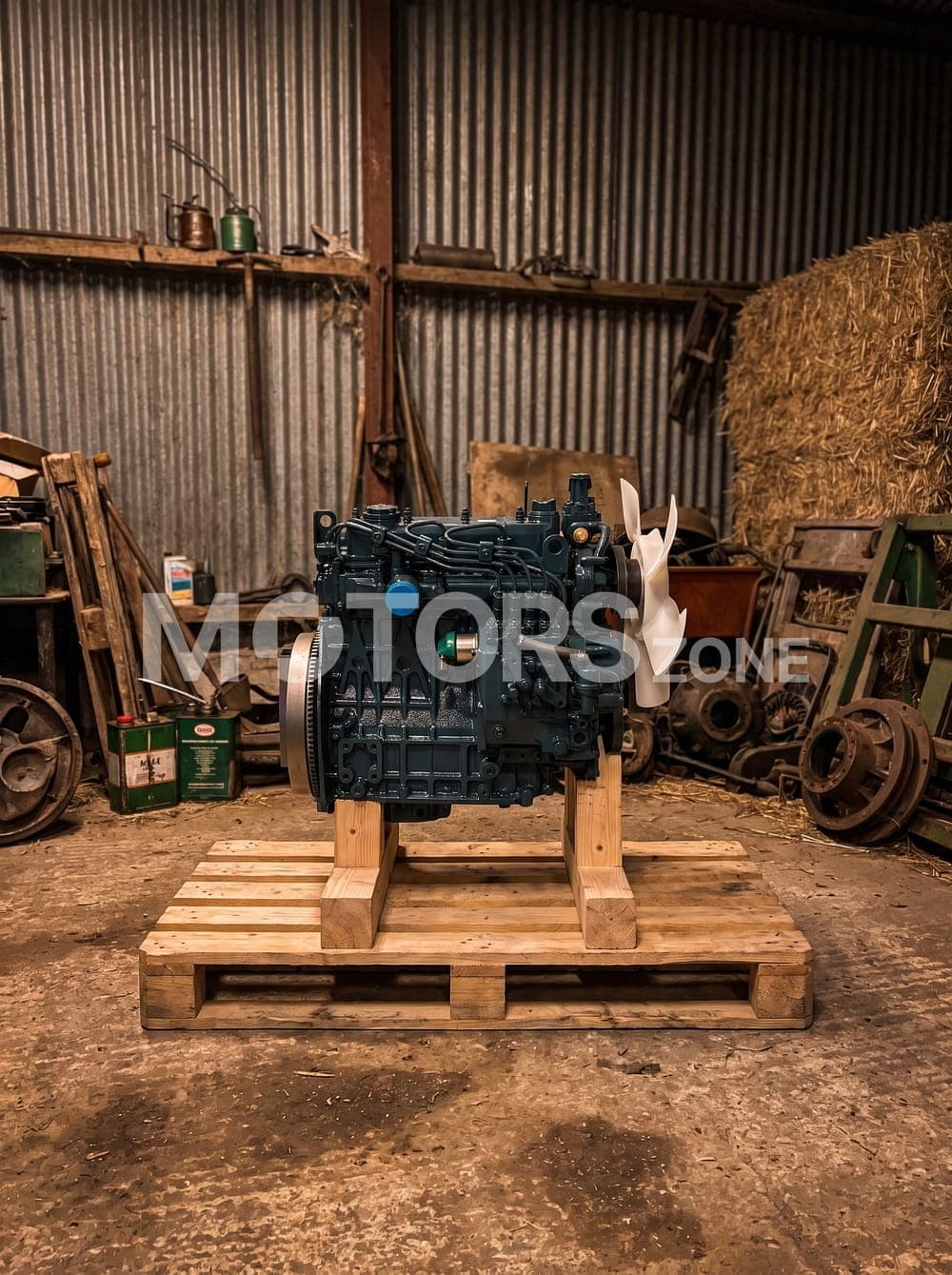 Moteur Kubota V1505 reçu par un client