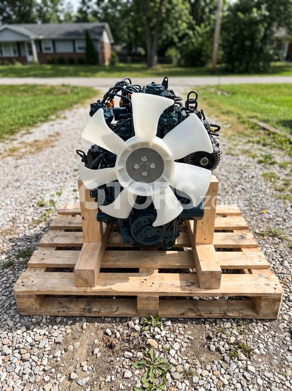 Moteur Kubota V1505 reçu par un client