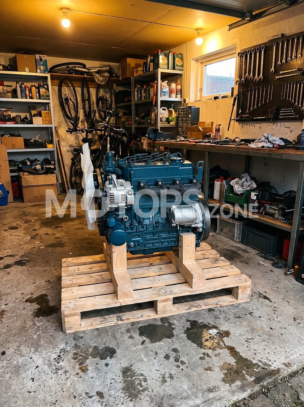 Moteur Kubota V1505 reçu par un client