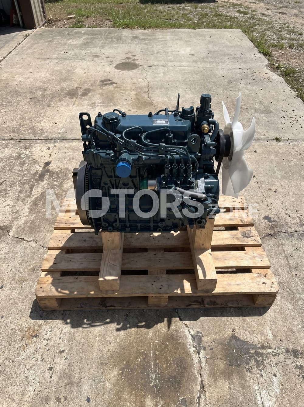 Moteur Kubota V1505 reçu par un client