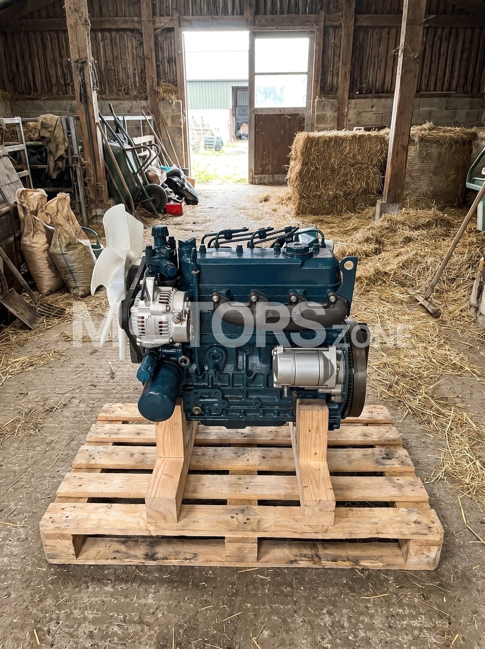 Moteur Kubota V1505 reçu par un client