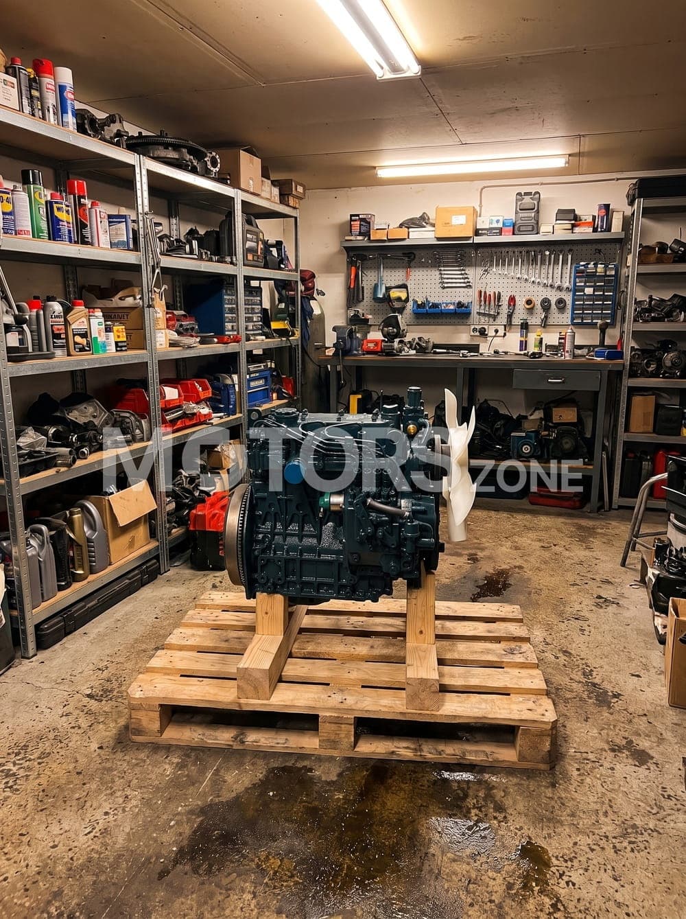 Moteur Kubota V1505 reçu par un client