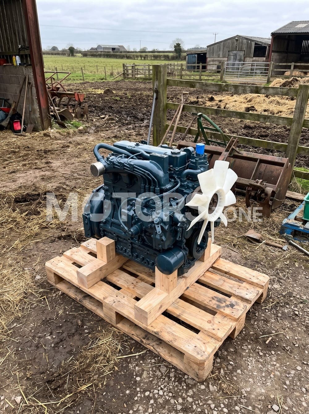 Moteur Kubota V2203 /M reçu par un client