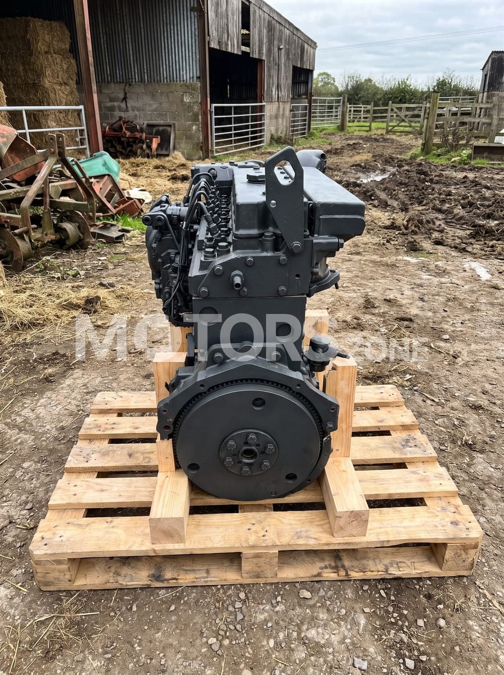 Moteur Perkins 1004.4 (AA) reçu par un client