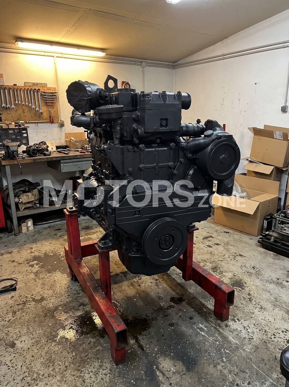 Moteur Perkins 1004.4 (AA) reçu par un client