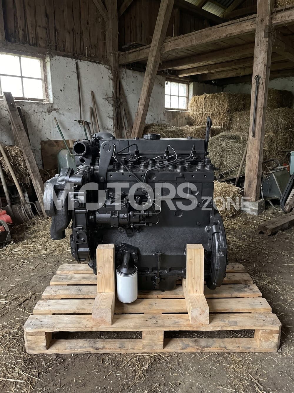 Moteur Perkins 1004.4 (AA) reçu par un client