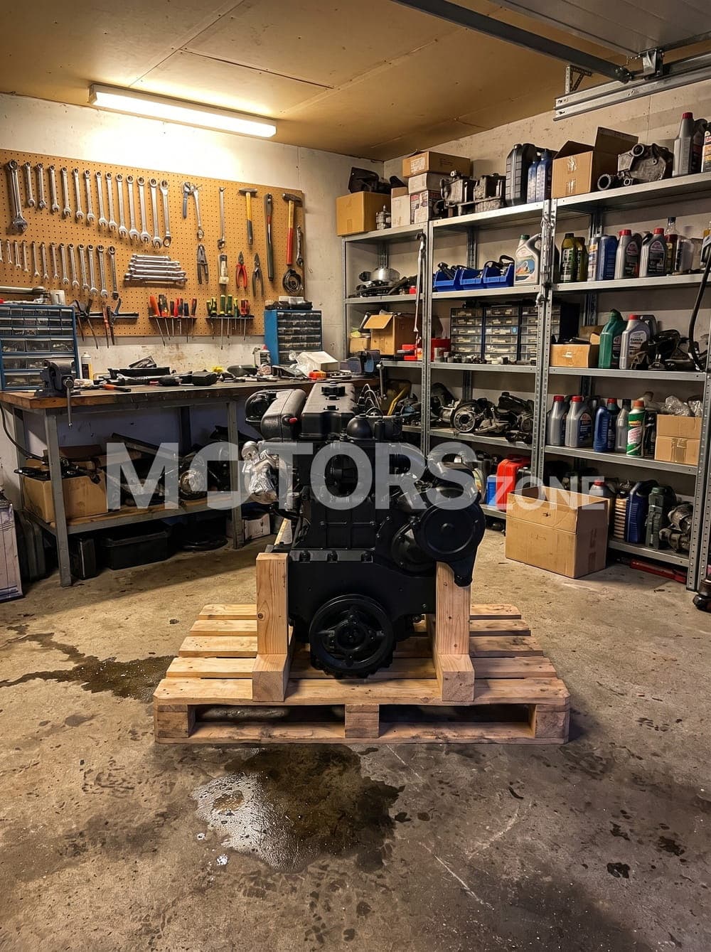 Moteur Perkins 1004-40T (AK) reçu par un client
