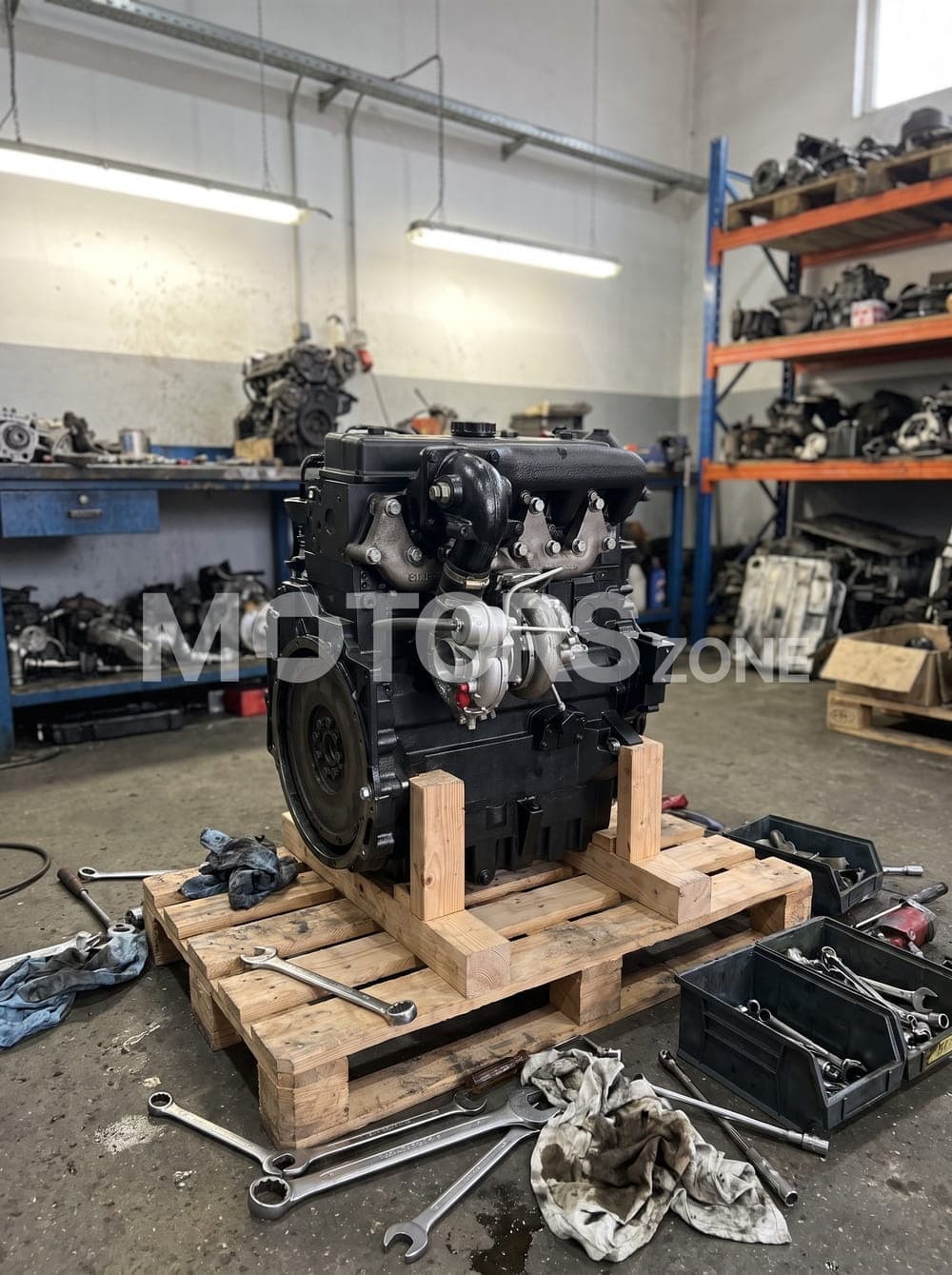 Moteur Perkins 1004-40T (AK) reçu par un client