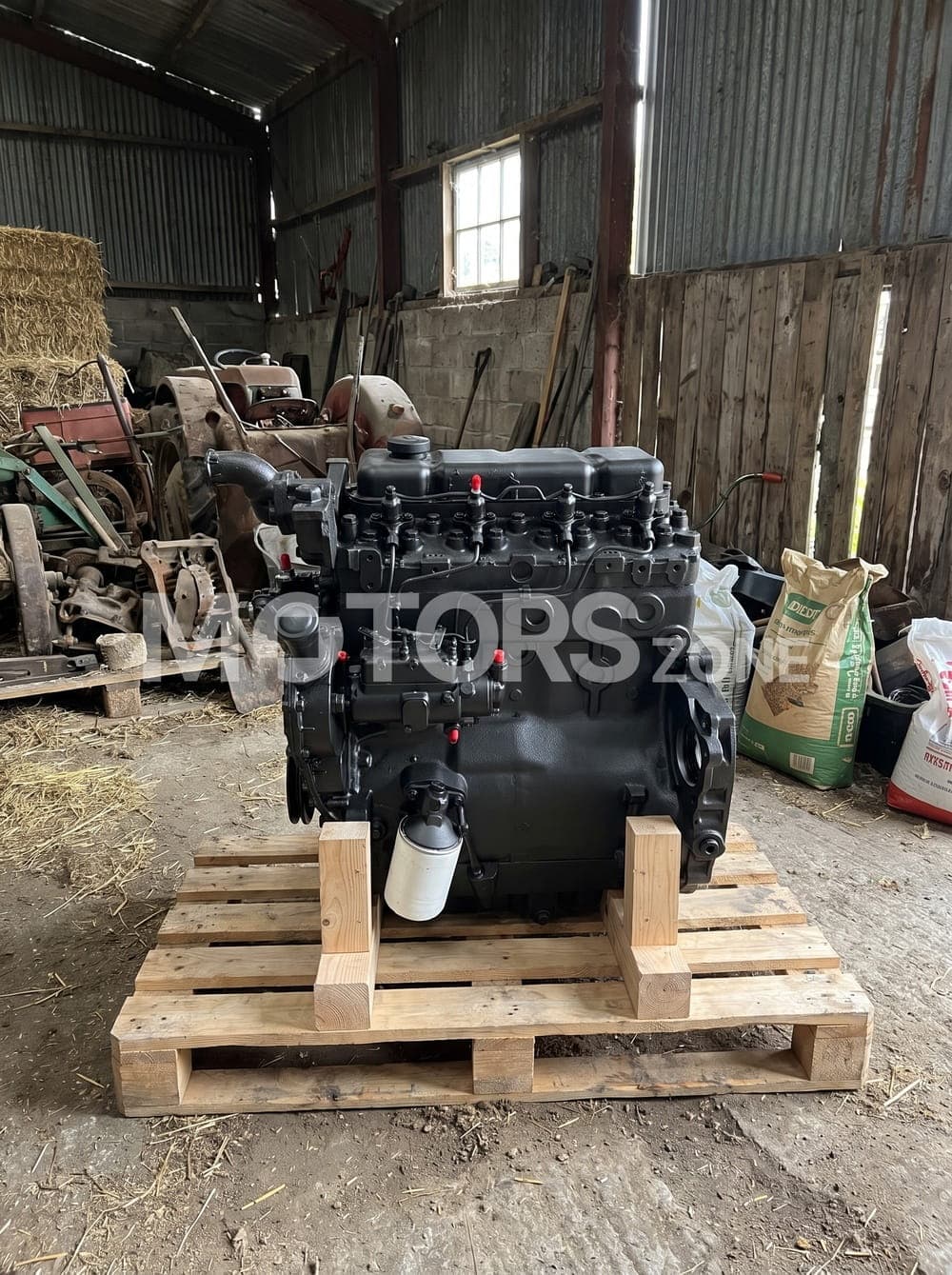Moteur Perkins 4.236 (LD) reçu par un client