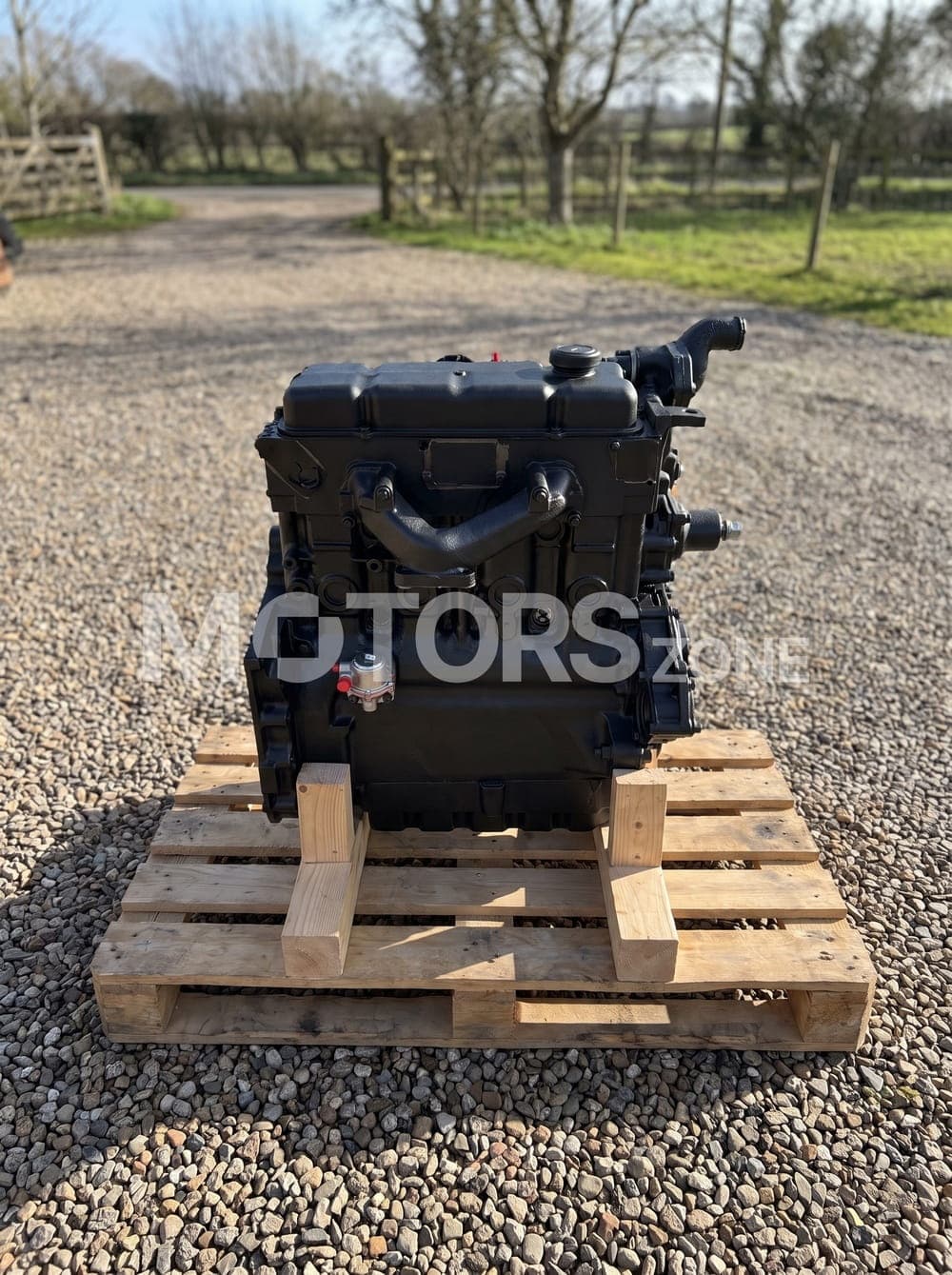 Moteur Perkins 4.236 (LD) reçu par un client