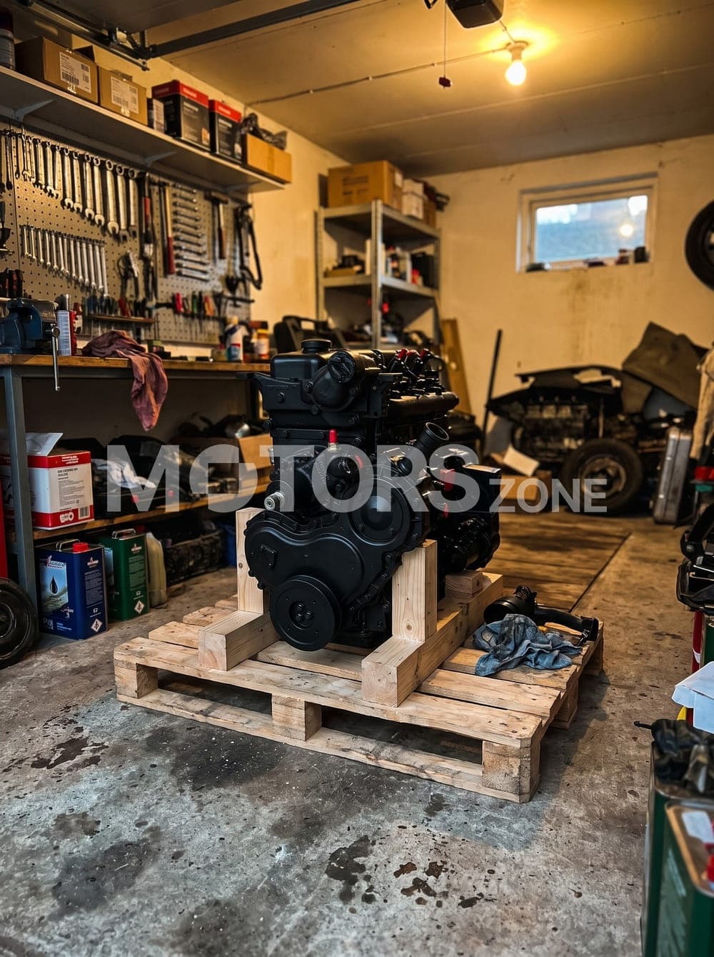 Moteur Perkins 4.236 (LD) reçu par un client