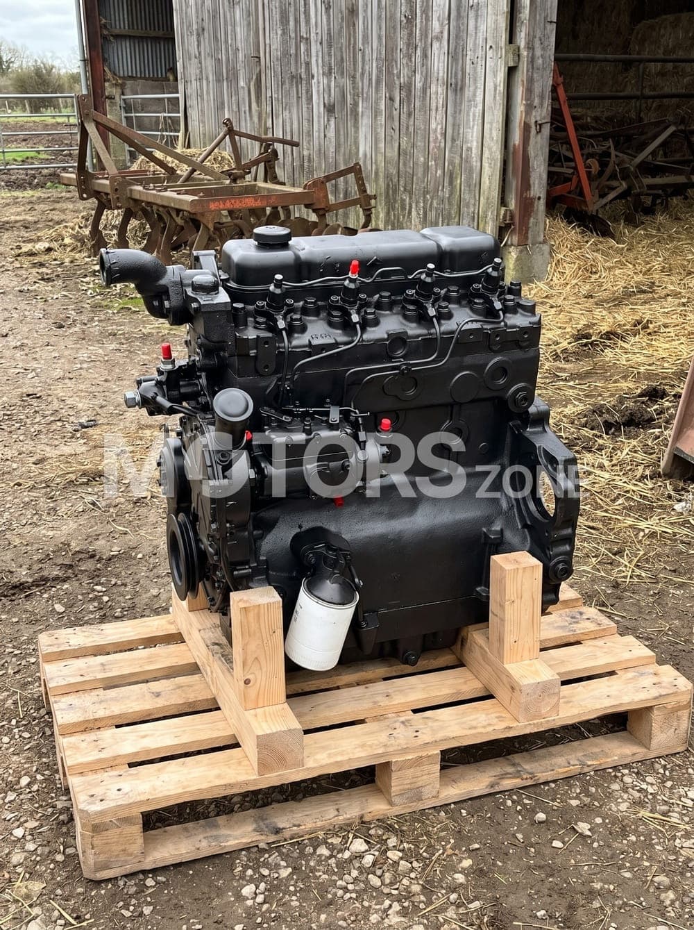 Moteur Perkins 4.236 (LD) reçu par un client
