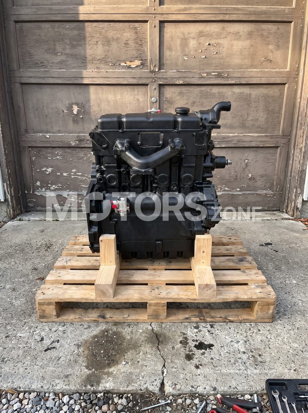 Moteur Perkins 4.236 (LD) reçu par un client