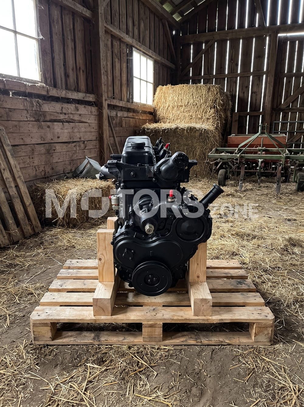 Moteur Perkins 4.236 (LD) reçu par un client