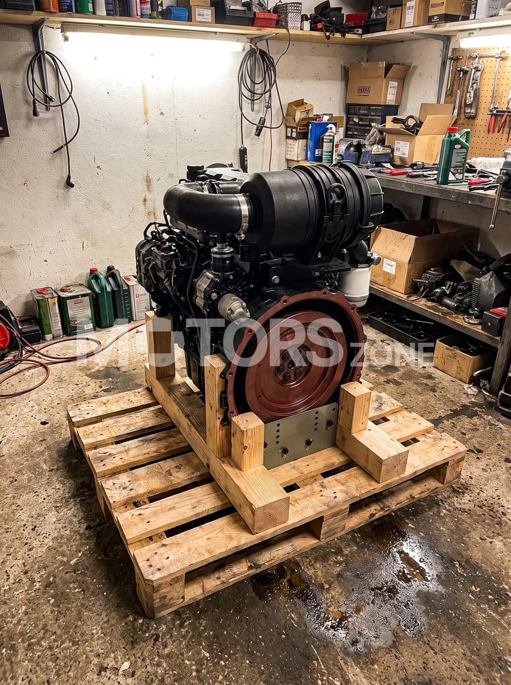 Moteur Perkins 403D-15 (GK) reçu par un client