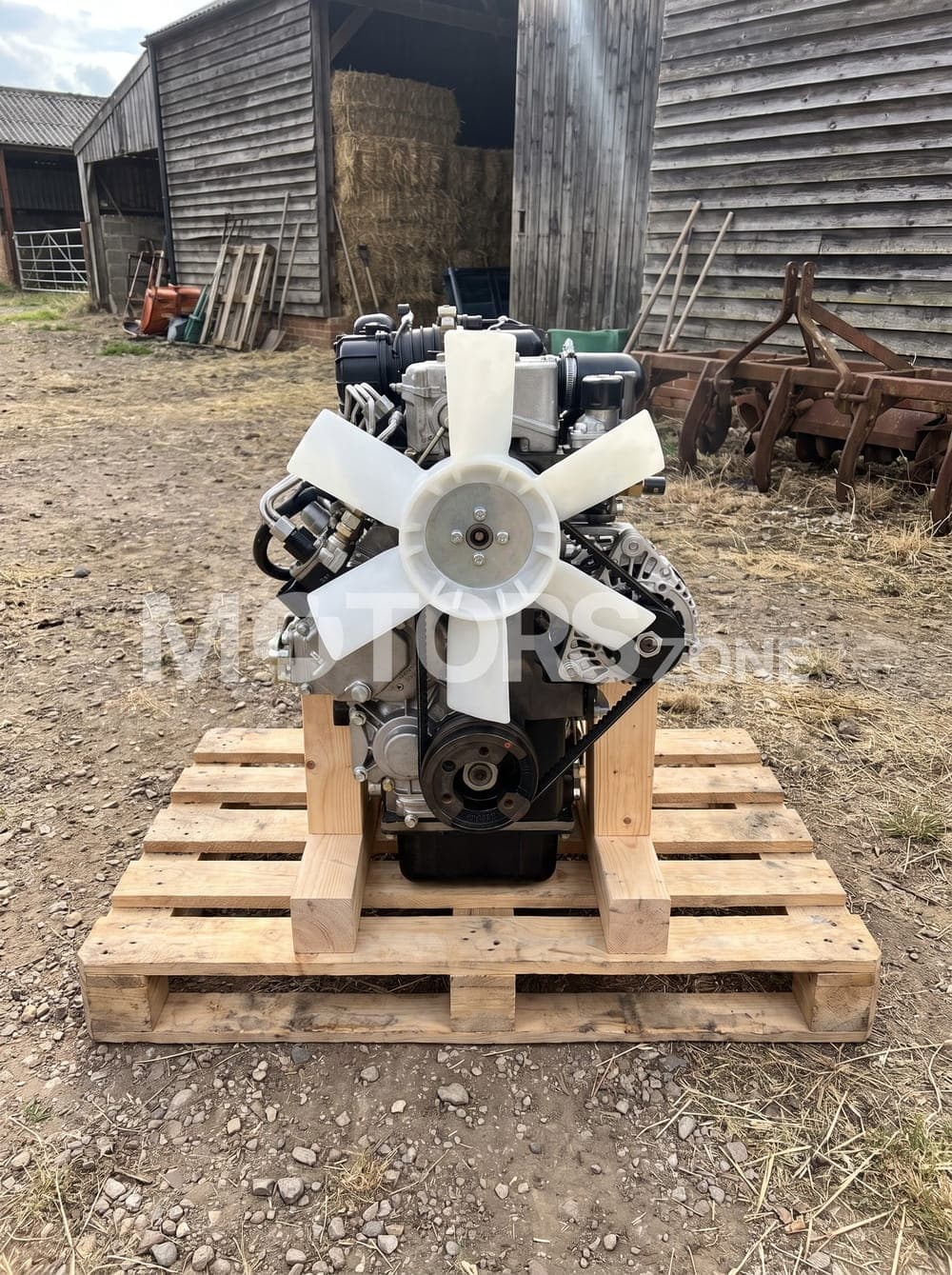 Moteur Perkins 403D-15 (GK) reçu par un client