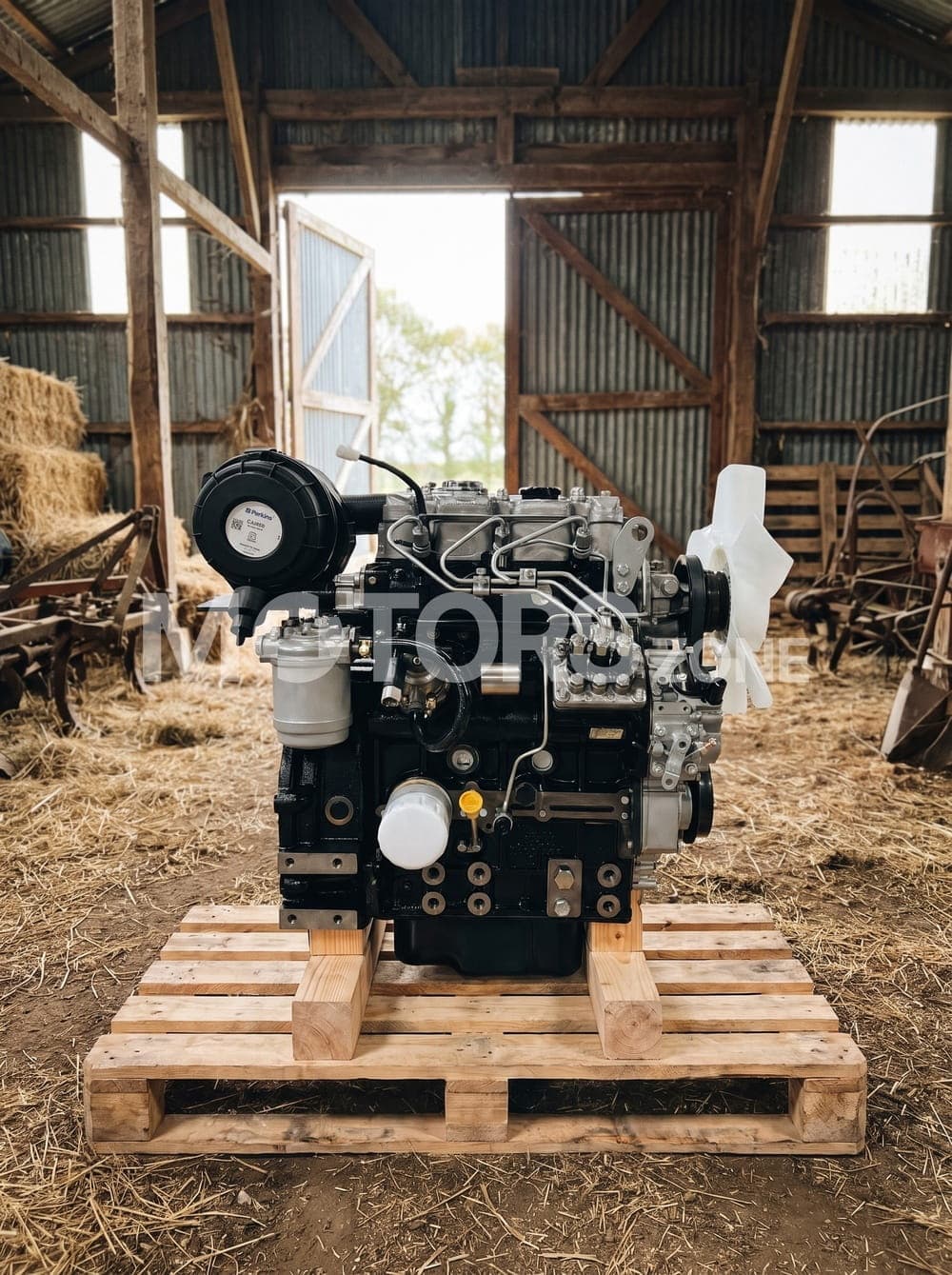 Moteur Perkins 403D-15 (GK) reçu par un client