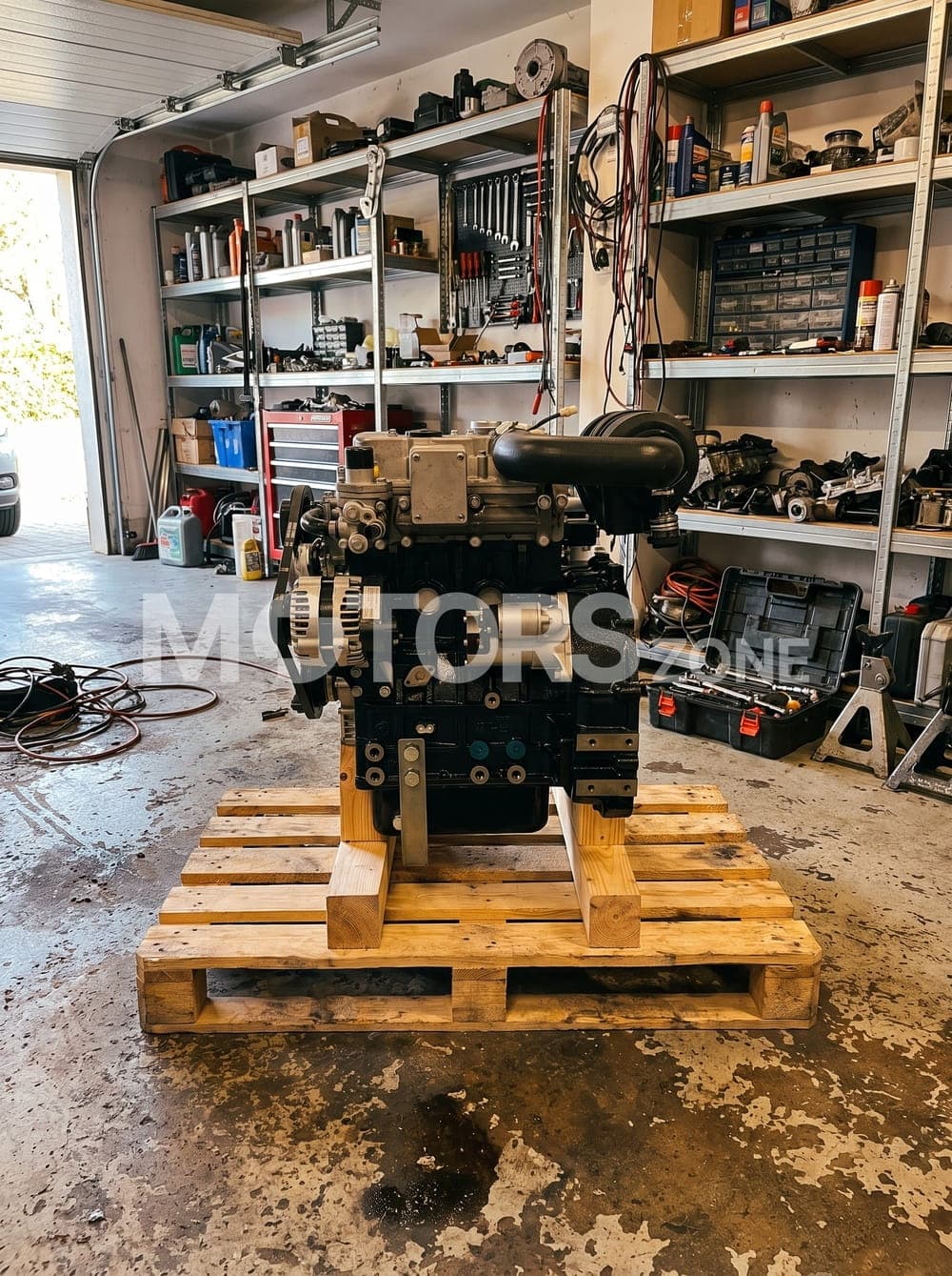 Moteur Perkins 403D-15 (GK) reçu par un client