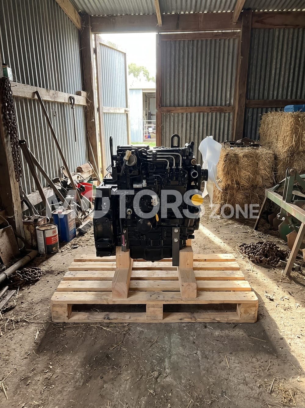 Moteur Yanmar 3TNV76 reçu par un client