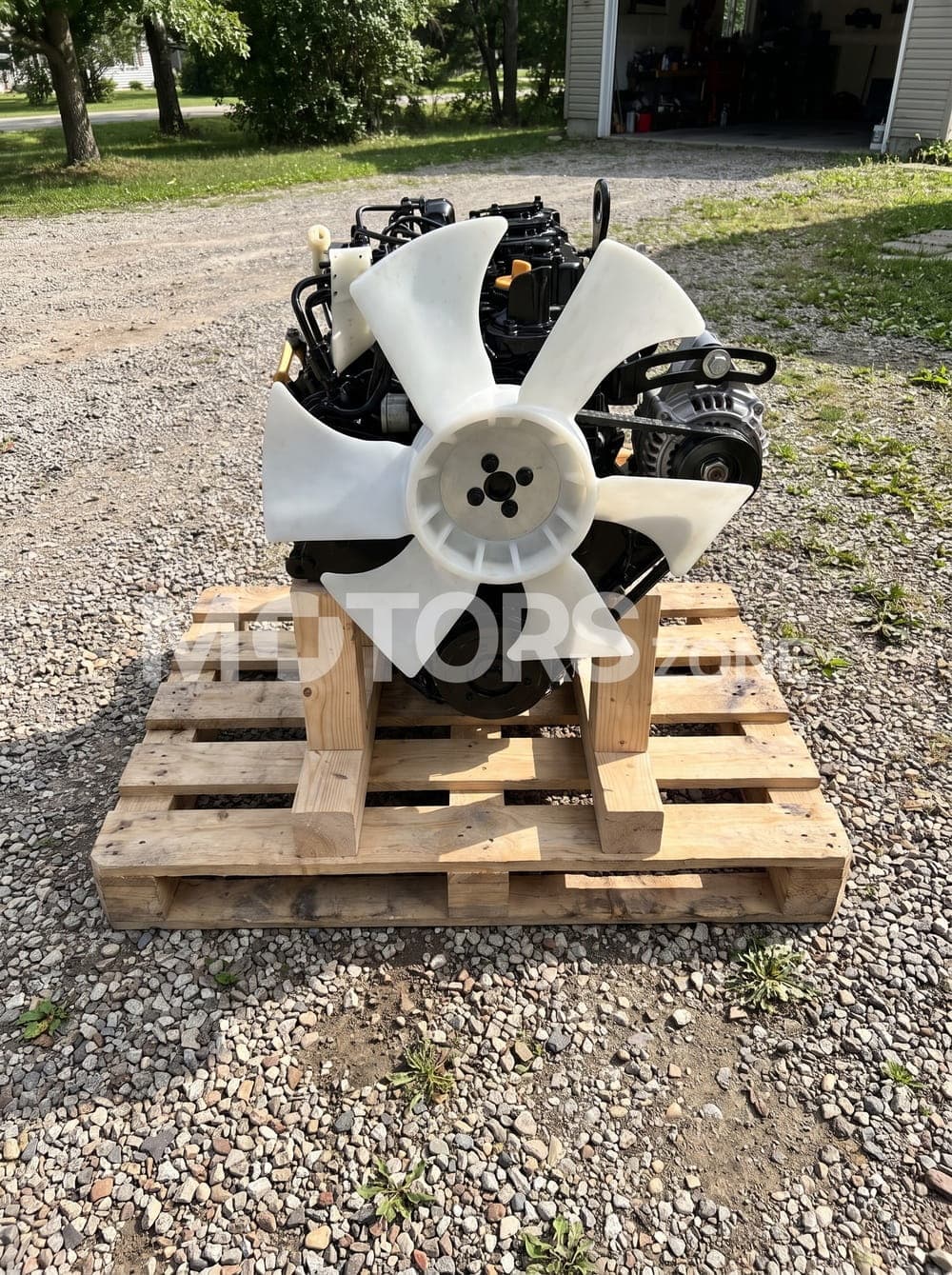 Moteur Yanmar 3TNV76 reçu par un client