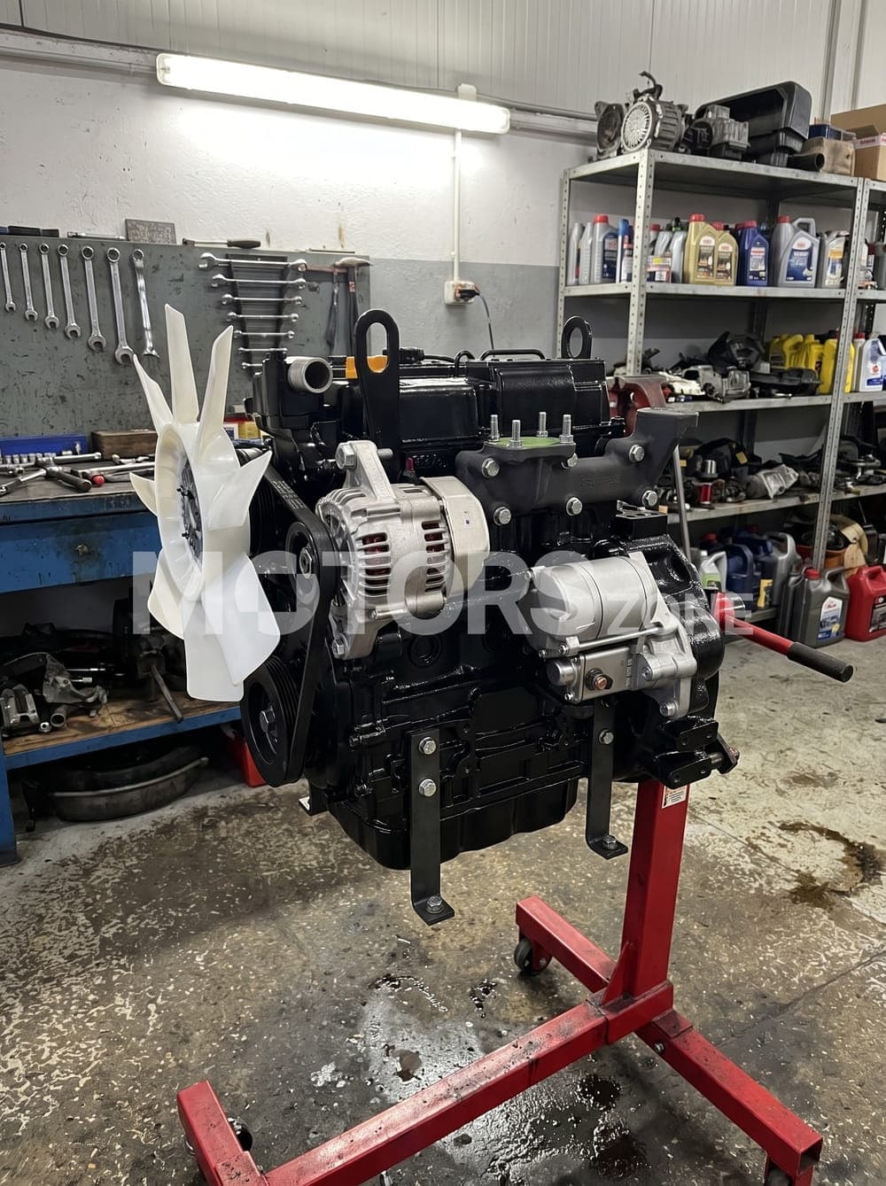 Moteur Yanmar 3TNV76 reçu par un client