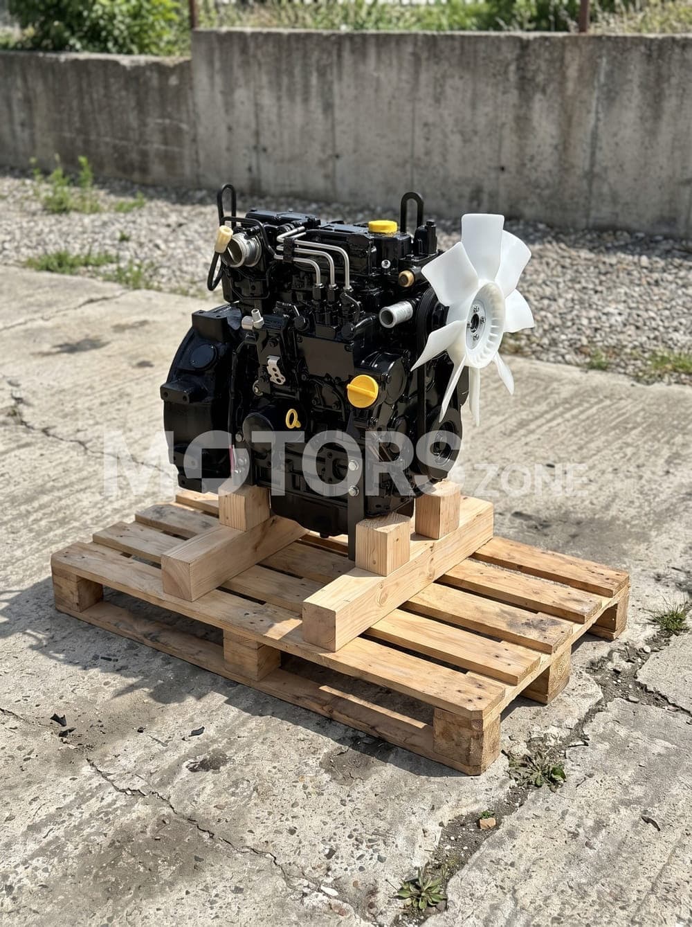 Moteur Yanmar 3TNV76 reçu par un client