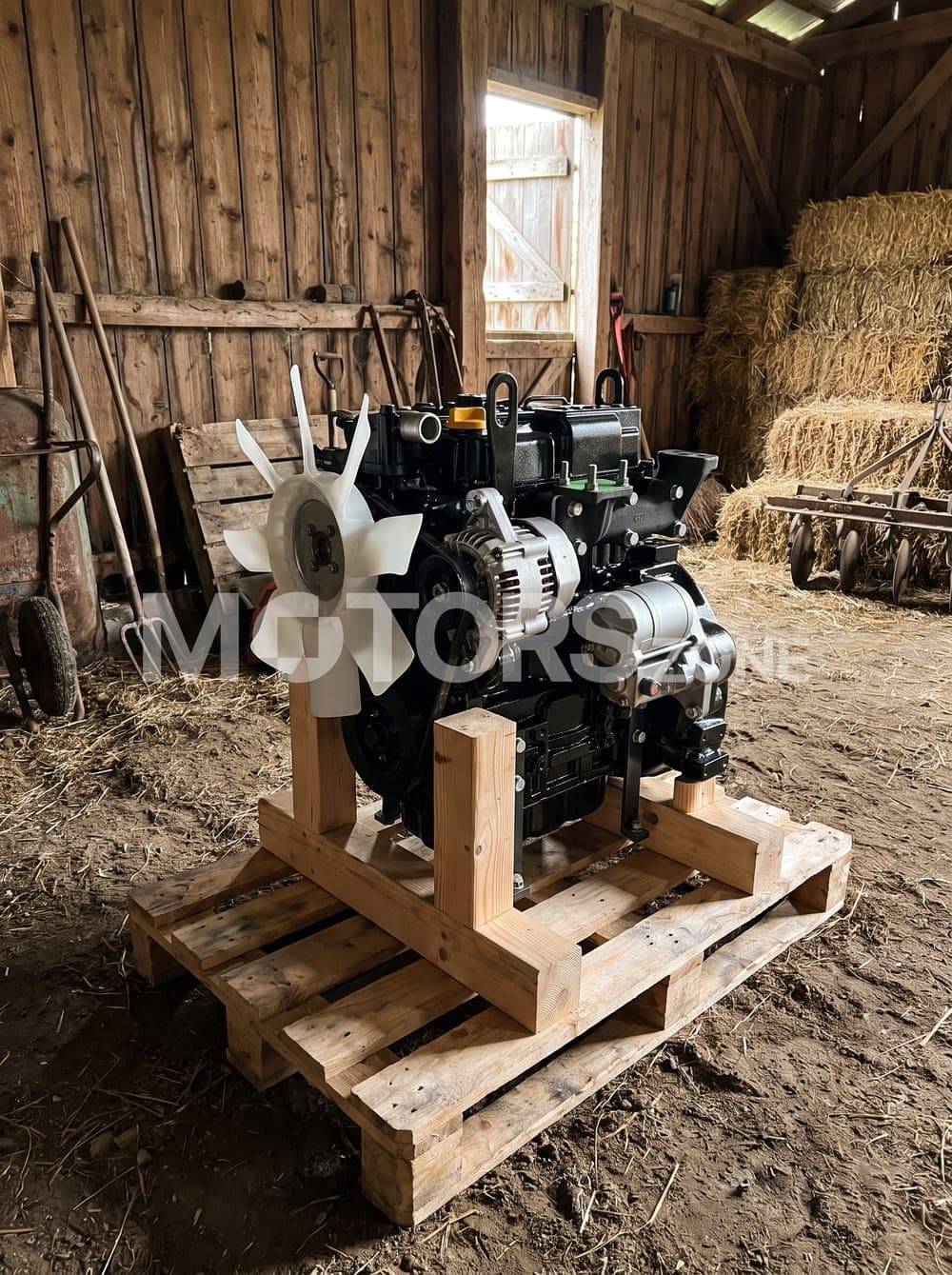 Moteur Yanmar 3TNV76 reçu par un client