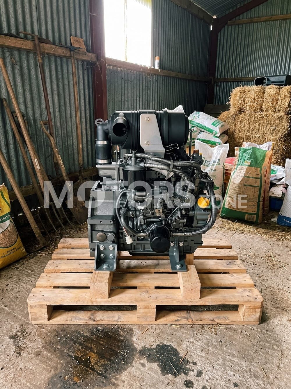 Moteur Yanmar 3TNV88 / 3TNV88-Z reçu par un client