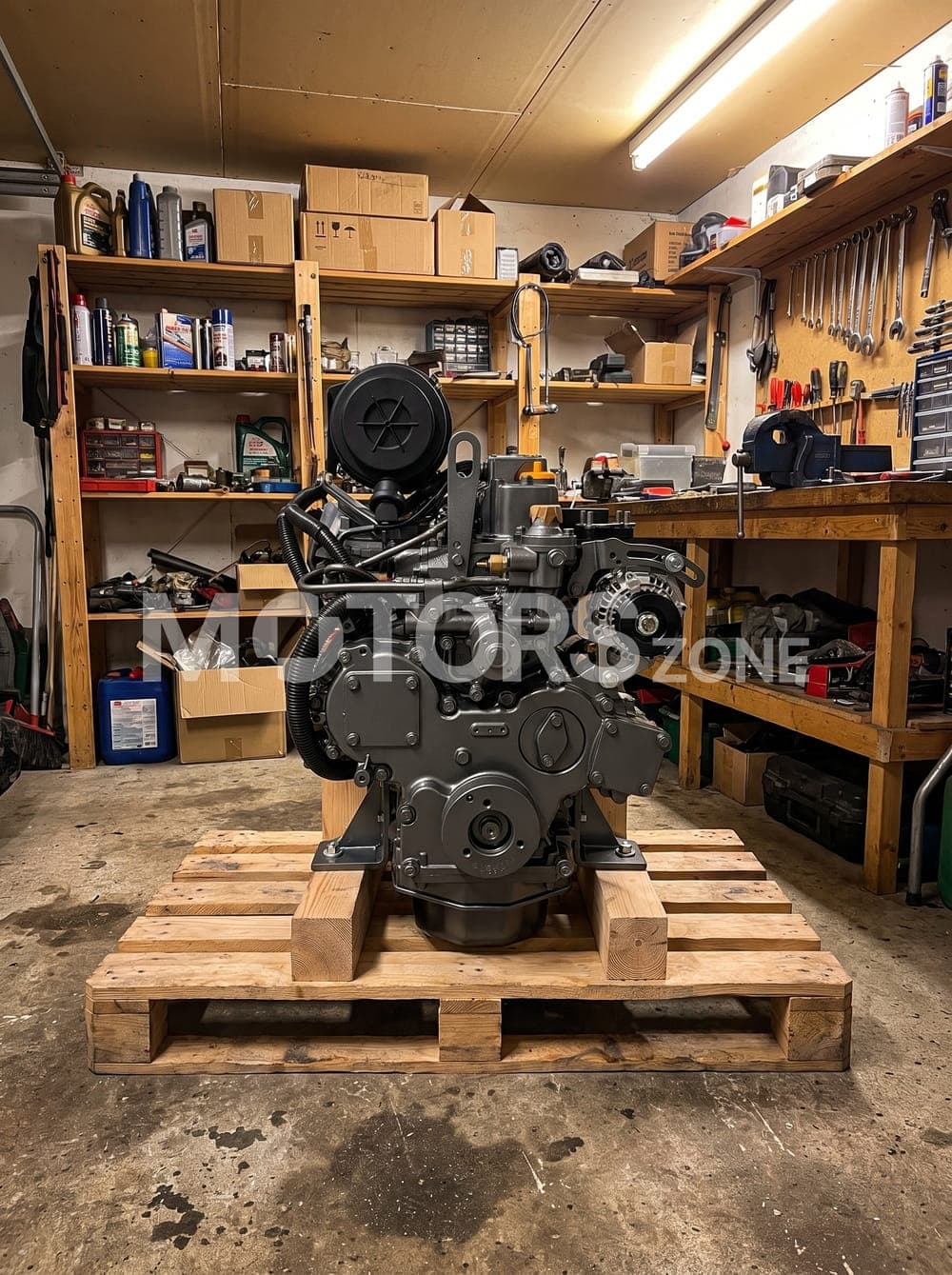 Moteur Yanmar 3TNV88 / 3TNV88-Z reçu par un client