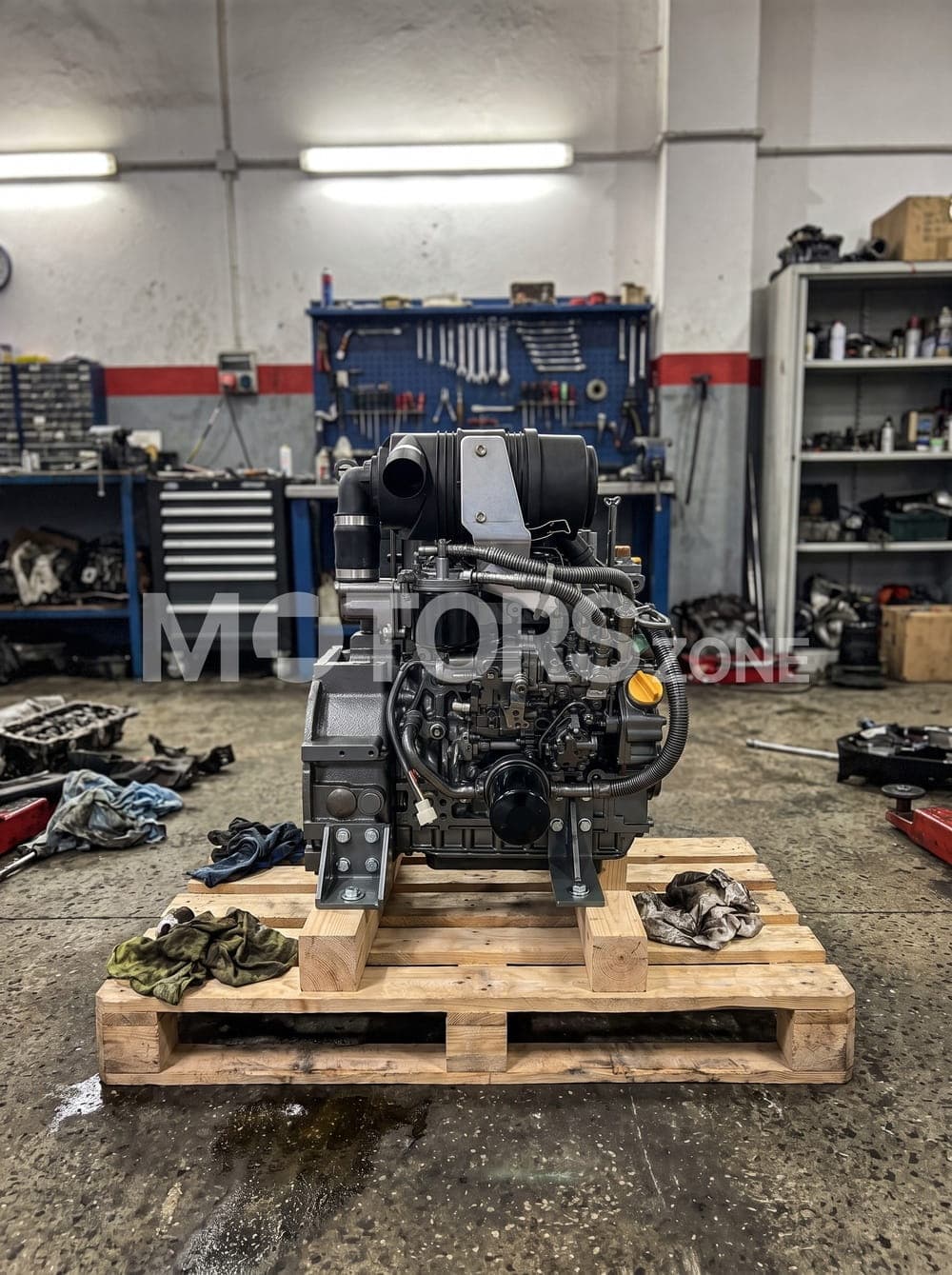 Moteur Yanmar 3TNV88 / 3TNV88-Z reçu par un client