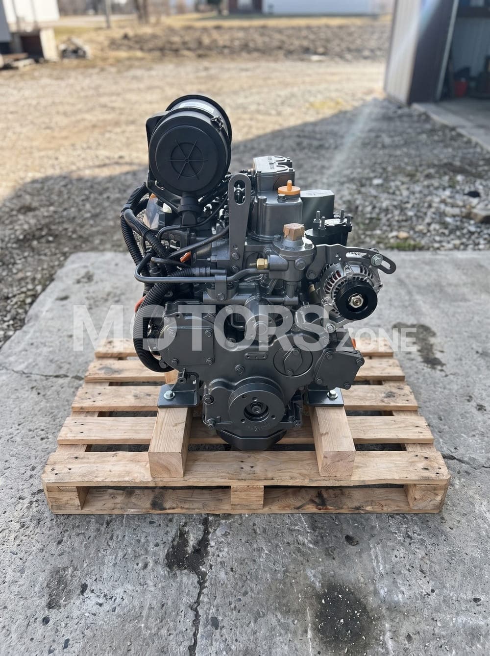Moteur Yanmar 3TNV88 / 3TNV88-Z reçu par un client