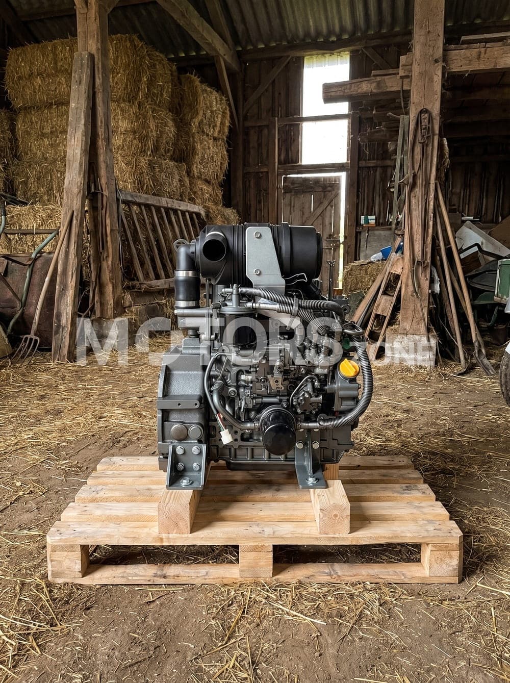 Moteur Yanmar 3TNV88 / 3TNV88-Z reçu par un client