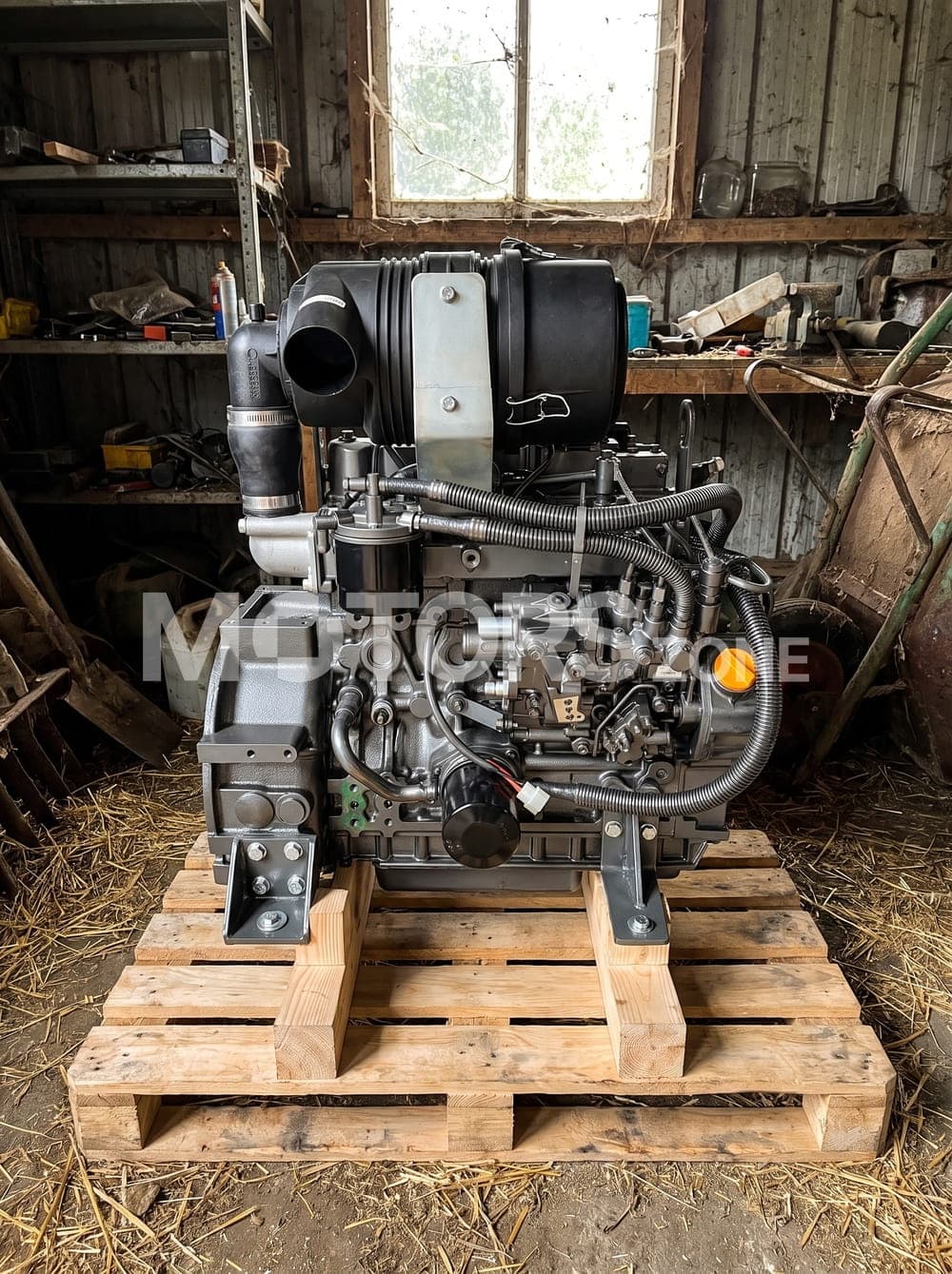 Moteur Yanmar 4TNV88 /Z reçu par un client